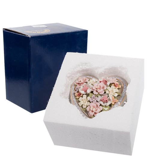 Шкатулка из керамики Вместе навсегда Pavone CMS-45/ 5, упаковочный вид