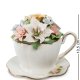 Музыкальная статуэтка Чашка с цветами Pavone CMS-33/11