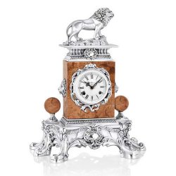 Настольные часы со Львом
