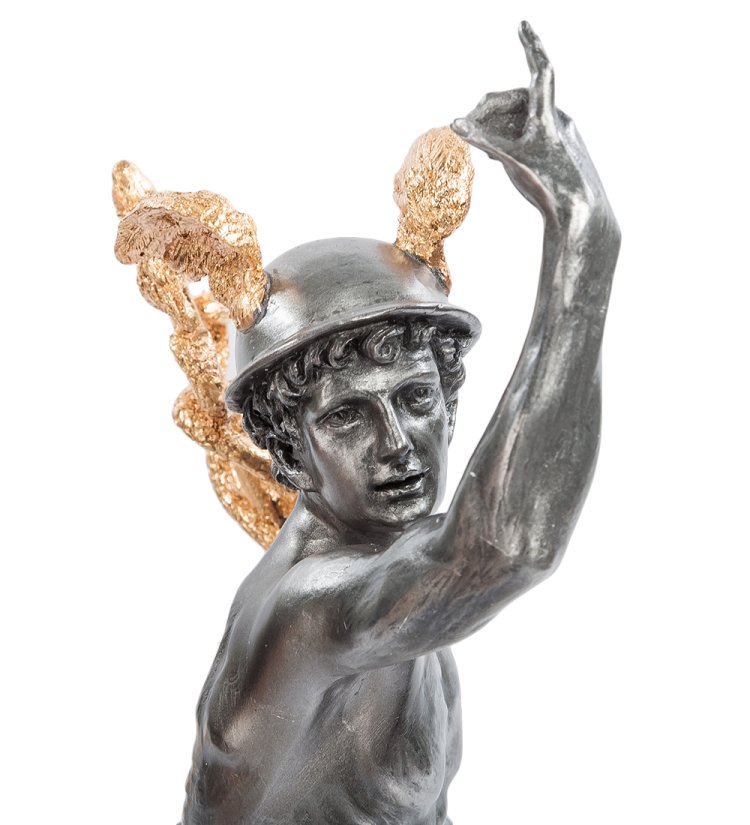 Статуэтка Бог - Гермес Veronese WS-495, портретный вид