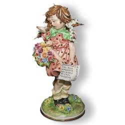 Статуэтка из фарфора Табель успеваемости