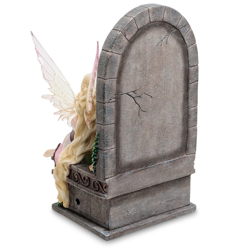 Светящаяся Статуэтка - Хорошие пожелания - Селина Фенек​ Veronese WS-261​, оборотная сторона