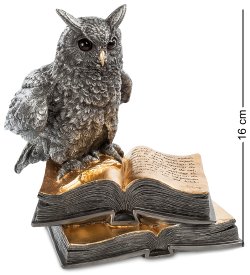 Статуэтка Мудрый Филин - Золотая Книга