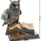 Статуэтка Мудрый Филин - Золотая Книга Veronese WS- 87