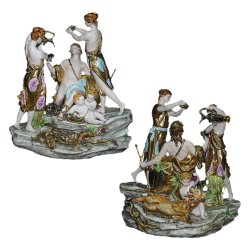 Статуэтка из фарфора Триумф Бахуса