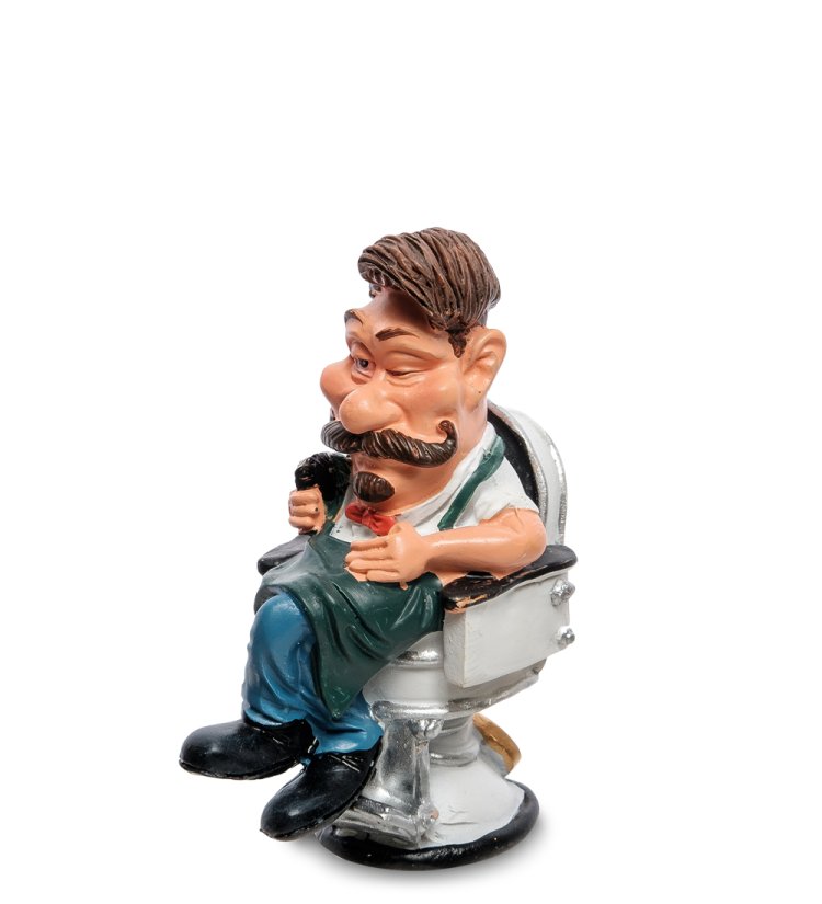Статуэтка Парикмахер The Comical World of Stratford RV-631, вид профиль