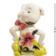 Фигурка из фарфора Поросенок с красным цветком Pavone JP-111/ 9