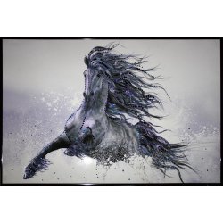 Картина Грация движения 2 c кристаллами Swarovski