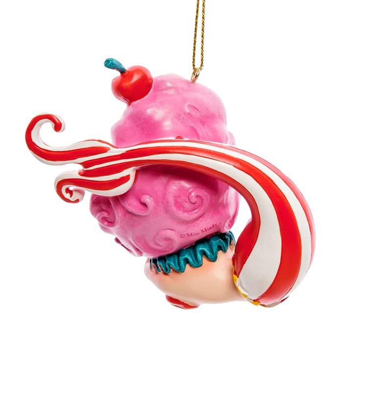 Подвесная фигурка Русалочка The World of Miss Mindy, оборотная сторона