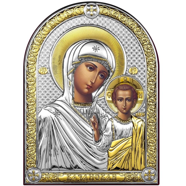 Икона Казанской Божией Матери, Размер: 23х30 см Beltrami 6391/5O