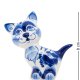 Фигурка Котенок по имени-Гав Голубая гжель ГЛ-205
