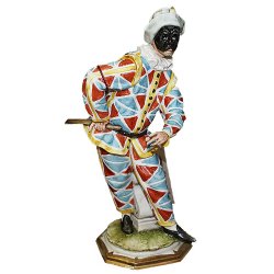Статуэтка из фарфора Арлекин