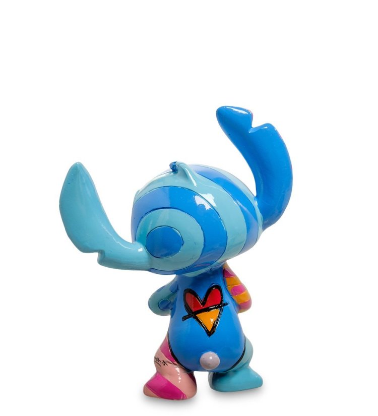 Статуэтка Стич с лягушкой Disney by Britto, оборотная сторона