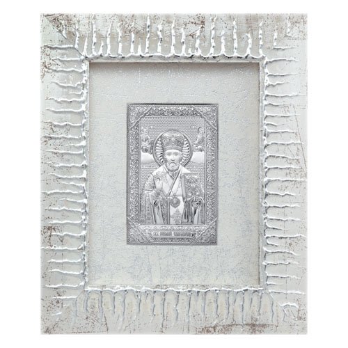 Икона Николай Чудотворец Linea Argenti QS254