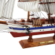 Модель парусного корабля Мир, 60 см, фото носа