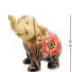 Статуэтка из фарфора Маленький Коричневый Слоненок Pavone JP-94/ 10