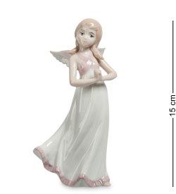 Статуэтка из фарфора Девочка Ангелочек в платье