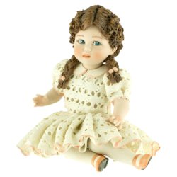 Фарфоровая Статуэтка кукла Анита