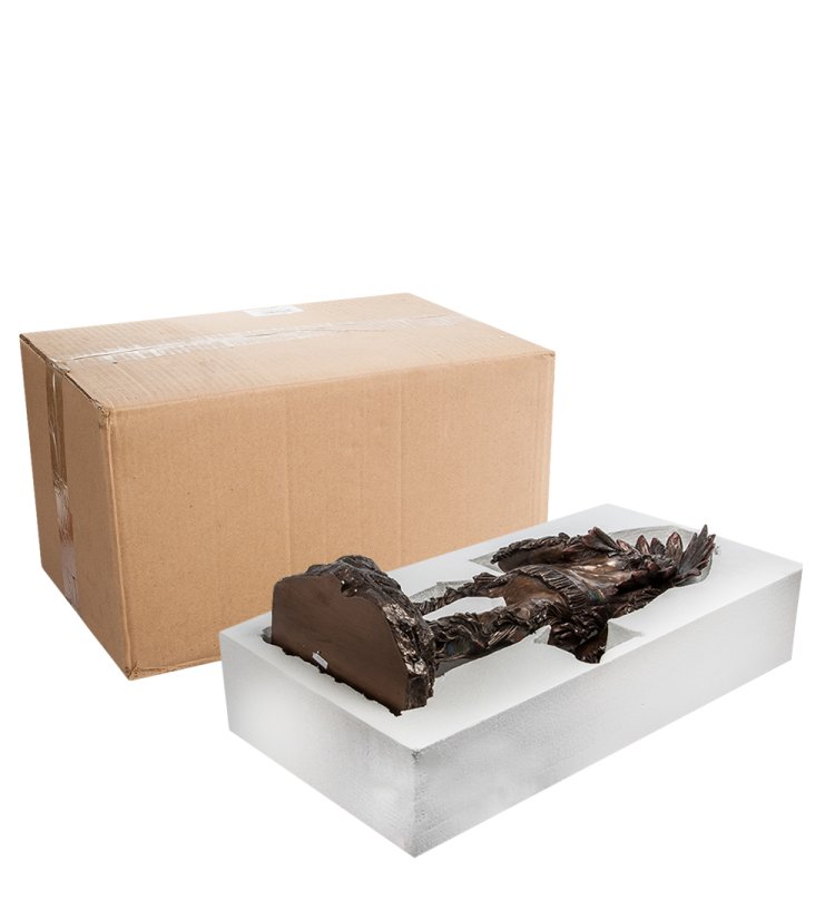 Статуэтка Индейский вождь Veronese WS-619, упаковочный вид