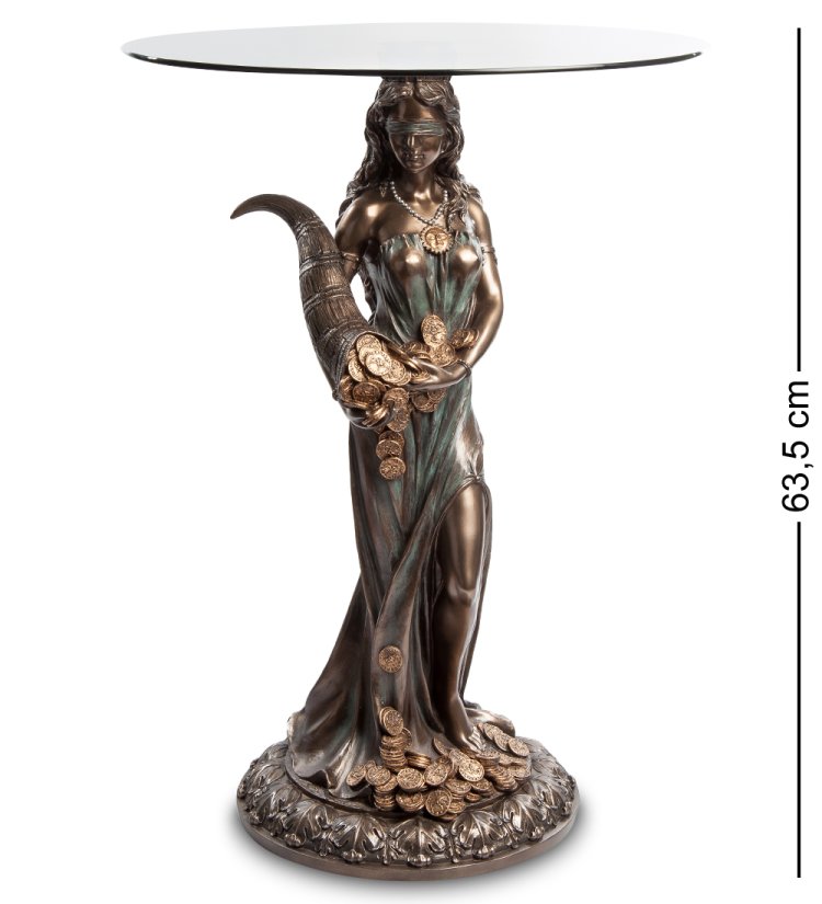 Подставка под предметы Фортуна - богиня удачи и богатства Veronese WS-652