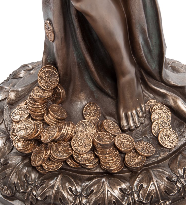 Подставка под предметы Фортуна - богиня удачи и богатства Veronese WS-652, увеличенный вид снизу