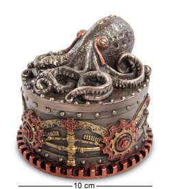 Шкатулка в стиле Стимпанк Осьминог