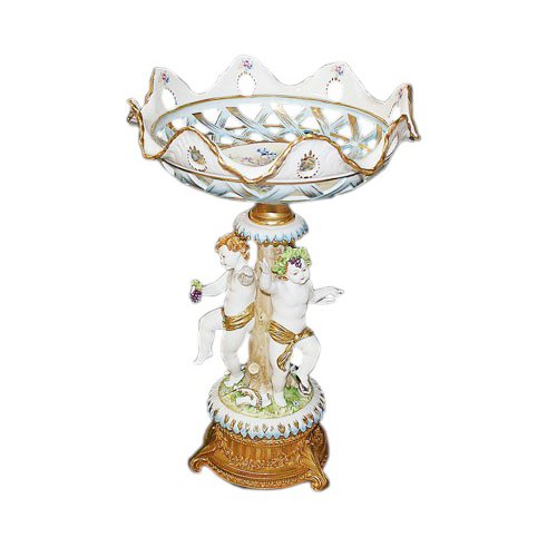 Чаша из фарфора цветочки