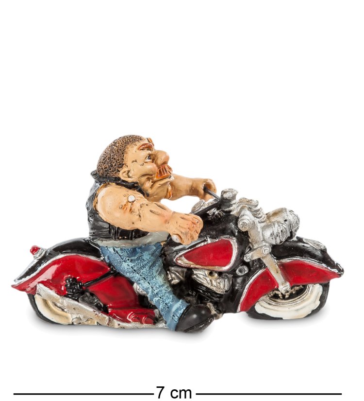 Фигурка Байкер с усами The Comical World of Stratford RV- 16, вид профиль