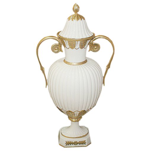 Амфора из фарфора Лебеди