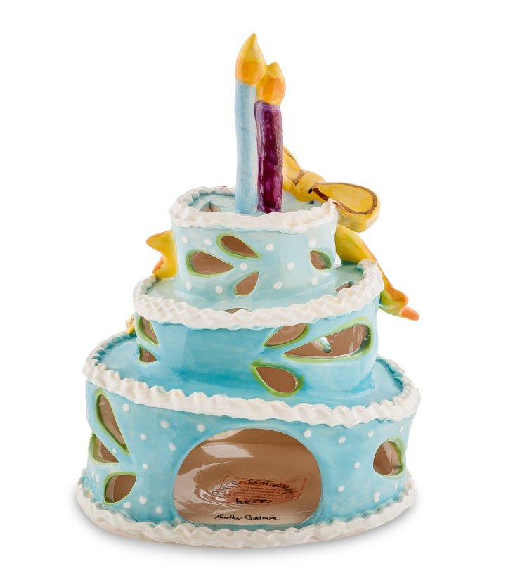 Подсвечник Именины в марте Blue Sky BS-131, фотография сбоку