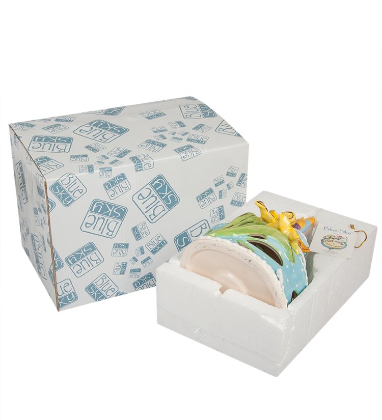 Подсвечник Именины в марте Blue Sky BS-131, фотография в упаковке