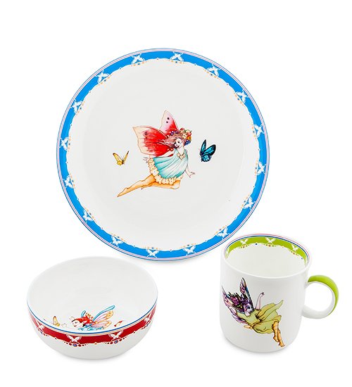 Набор посуды на 1 персону Эльф Pavone JK-164