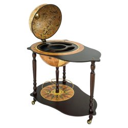 Глобус-бар со столиком Микеланджело