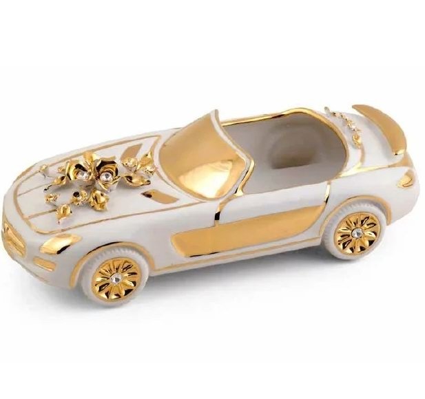 Статуэтка Свадебный автомобиль со Swarovski коллекция Emozioni Migliore De Luxe 26546