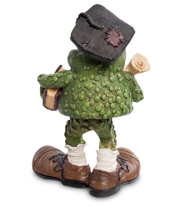 Фигура-болванчик Лягушка - Бакалавр Фрогги Sealmark FG-6323-XC, оборотная сторона