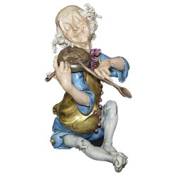 Статуэтка из фарфора Гном со скрипкой