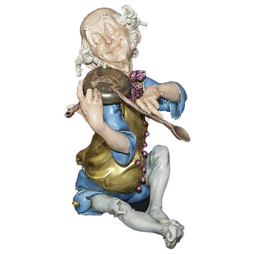 Статуэтка Гном со скрипкой