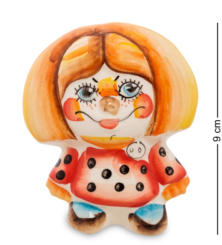 Статуэтка Кузя Цветная гжель ГЛ-213