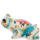 Фигурка Большая Лягушка Цветная гжель ГЛ-595, фотография со спины