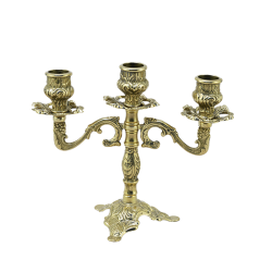 Канделябр на 3 свечи Трилистник
