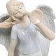 Статуэтка из фарфора Ангел Волшебная труба Pavone JP-16/13, фотография крупным планом