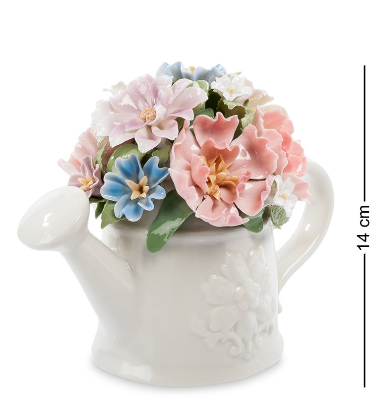 Музыкальная статуэтка Лейка с цветами Pavone CMS-33/13