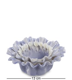 Подсвечник из фарфора Георгин