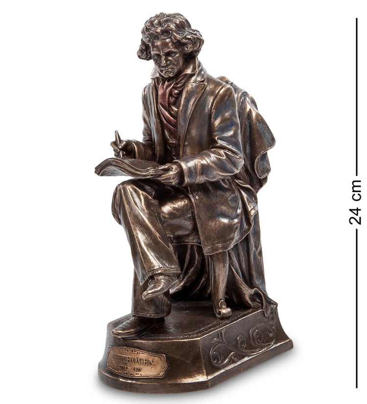 Статуэтка Медный Бетховен Veronese WS-50/ 1