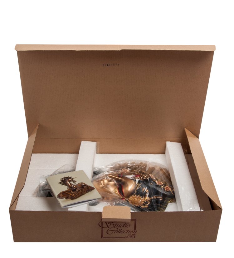 Венецианская маска Золотой Рубин Veronese WS-340, упаковочный вид