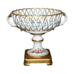 Ваза для фруктов цветочки