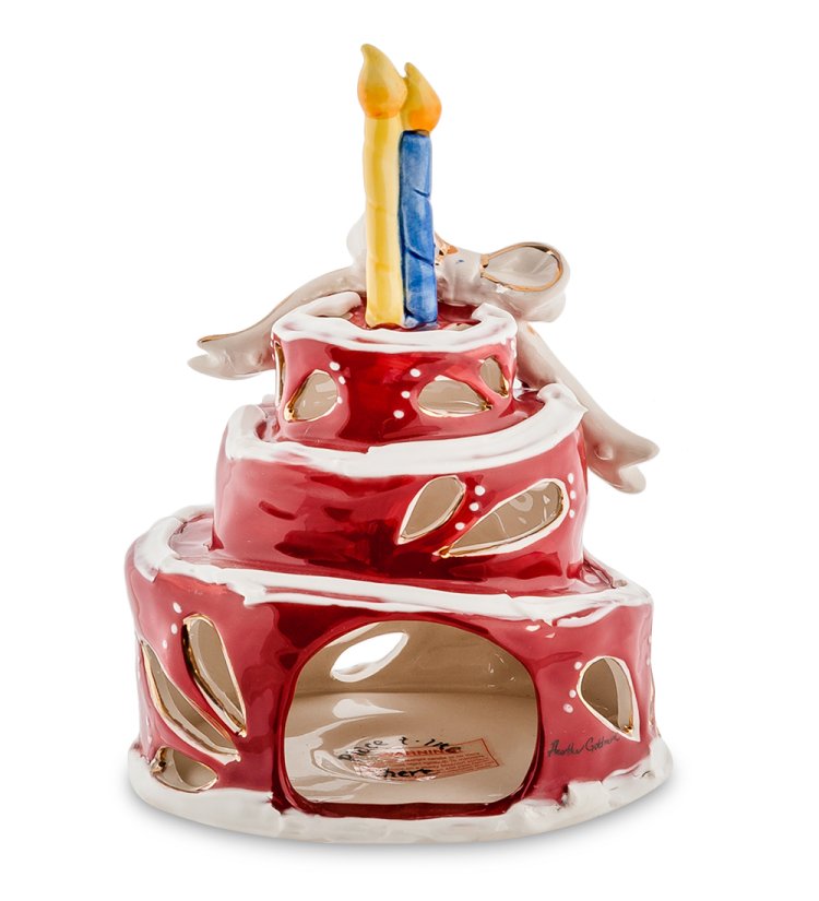 Подсвечник Именины в июле Blue Sky BS-135, фотография сбоку