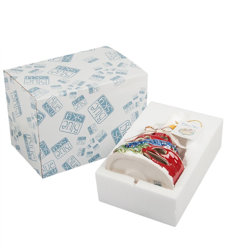 Подсвечник Именины в июле Blue Sky BS-135, фотография в упаковке