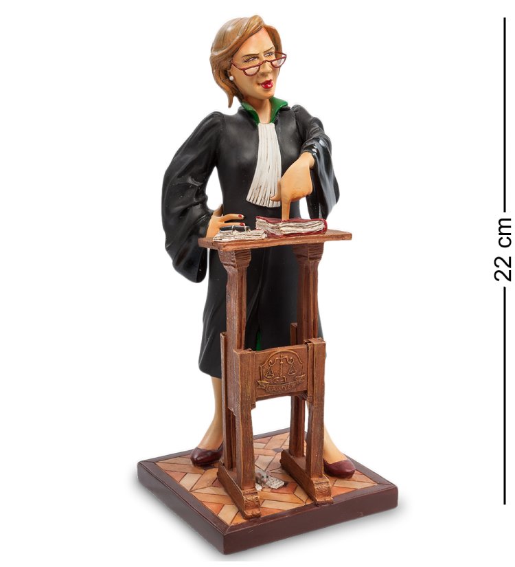 Маленькая Статуэтка Правозащитница - The Lady Lawyer Forchino FO-84011