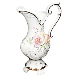 Кувшин Яркие Розы с золотой отделкой